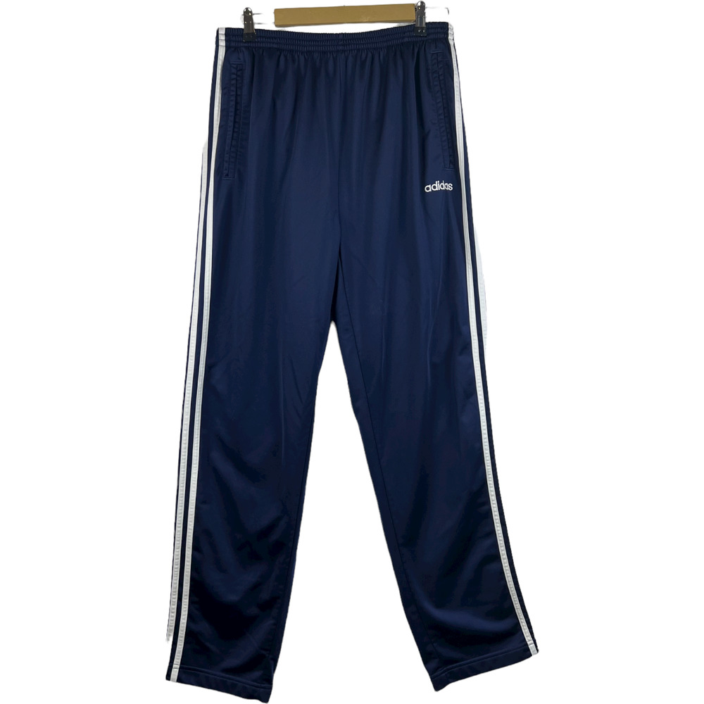 Vintage Adidas Large Pants XL Breakaway Tear Away Track Pants Blue Jogger